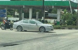 Sosok All New Toyota Camry Tertangkap Kamera di Thailand Sosok All New Toyota Camry Tertangkap Kamera di Thailand
