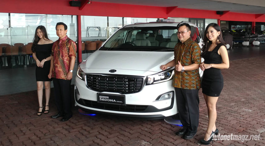 KIA Grand Sedona Diesel Terkuak Rilis Resmi Sebelum GIIAS 