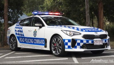 Akhirnya KIA Stinger Jadi Mobil Polisi Patroli Australia Akhirnya KIA Stinger Jadi Mobil Polisi Patroli Australia