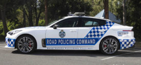 kia stinger australian police patrol