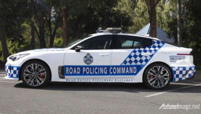 Akhirnya KIA Stinger Jadi Mobil Polisi Patroli Australia Akhirnya KIA Stinger Jadi Mobil Polisi Patroli Australia