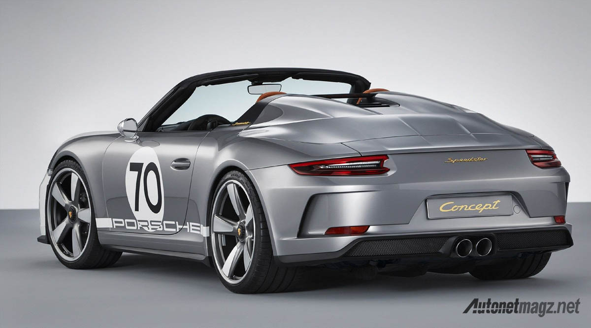 International, porsche 911 speedster concept 2018: Porsche Godok 3 Mobil Baru : 911 Speedster, Panamera GTS dan 718 Cayman T