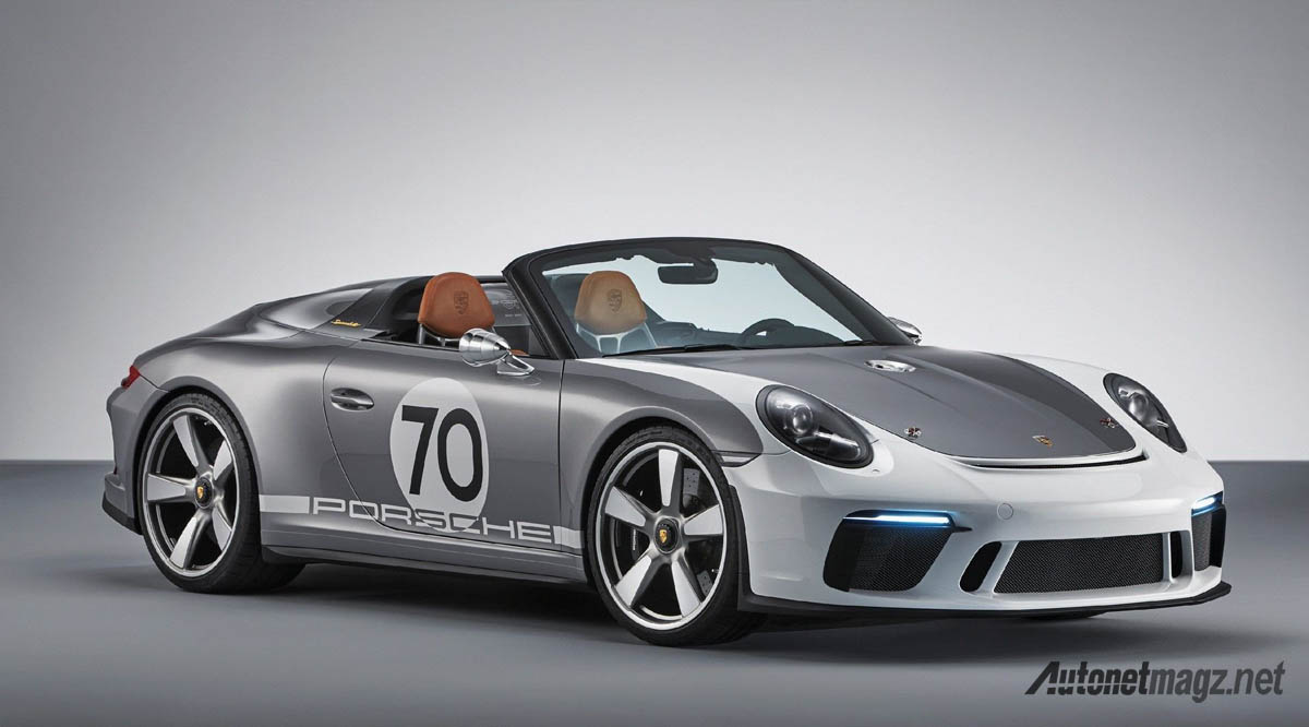 International, porsche 911 speedster concept: Porsche Godok 3 Mobil Baru : 911 Speedster, Panamera GTS dan 718 Cayman T