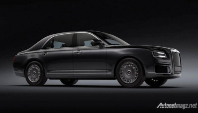 Aurus Senat, Sedan Mewah Turbo Rusia Bergaya Ala Mobil Putin