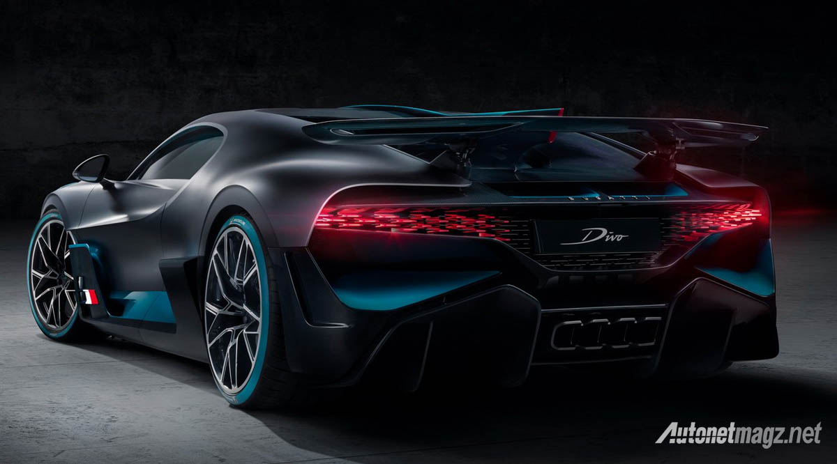 Bugatti, 2019 bugatti divo rear: Bugatti Divo, Monster Tikungan Hasil Pengorbanan Elemen Sakral