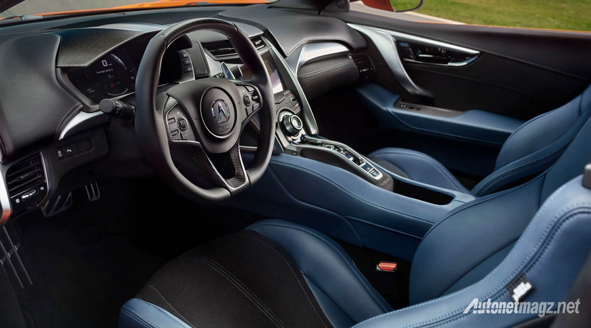  2019  honda  nsx  blue interior AutonetMagz Review Mobil  