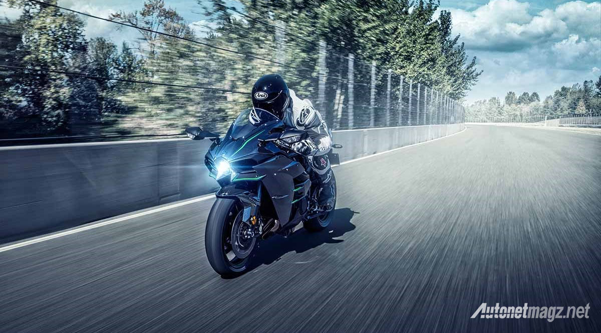 Berita, 2019 kawasaki ninja H2: Kawasaki H2 2019 Segera Hadir : Tenaga 228 HP dan Cat Anti Baret!