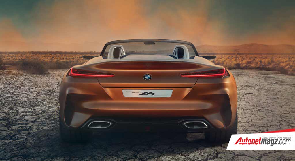 BMW, BMW-Z4_Concept-2017-1024-09-back: Saudara Jerman Toyota Supra, BMW Z4 2019 Tertangkap Kamera!