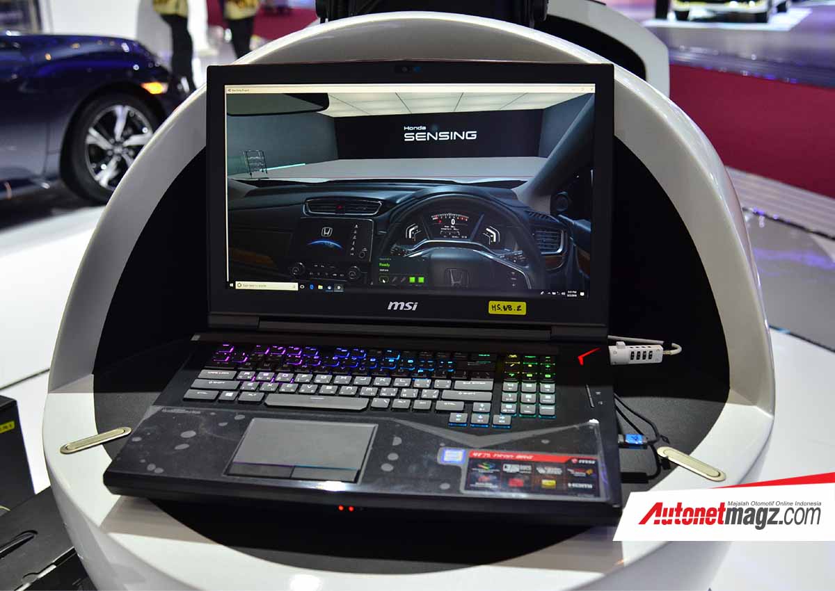 Berita, Honda Sensing Simulator Booth Honda GIIAS 2018: Honda Hadirkan Honda Sensing Simulator di GIIAS 2018