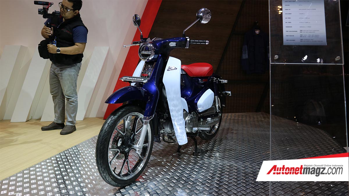 Berita, Honda Super Cub 125 Thailand GIIAS 2018: Honda Super Cub 125 CBU Thailand Diluncurkan di GIIAS 2018