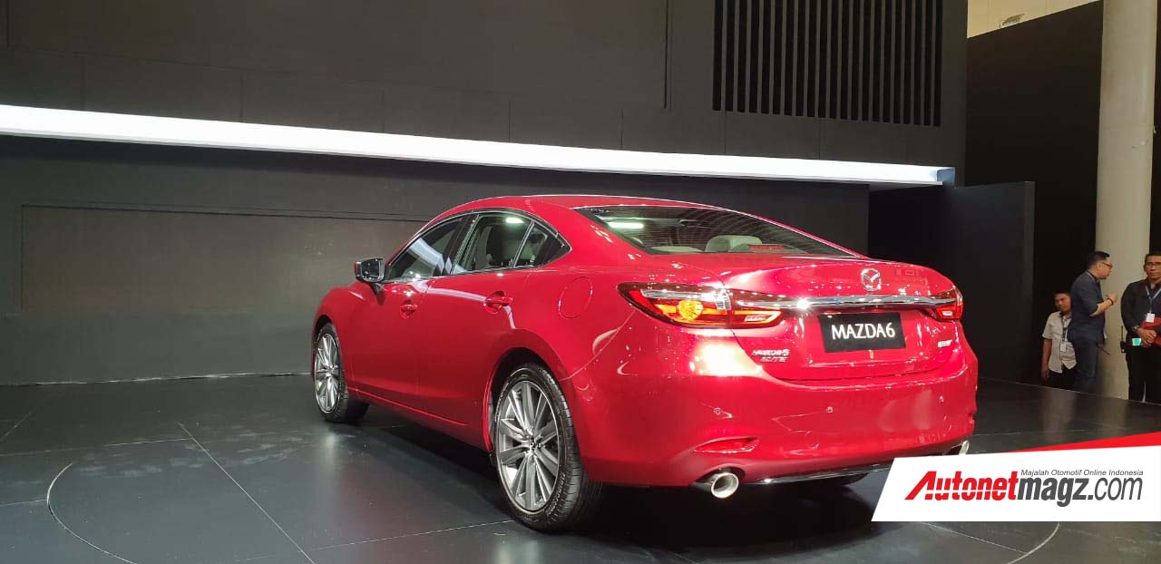 Berita, New Mazda 6 ELITE GIIAS 2018 belakang: GIIAS 2018 : Mazda Perkenalkan New Mazda CX-3 & Trim Elite Mazda 6
