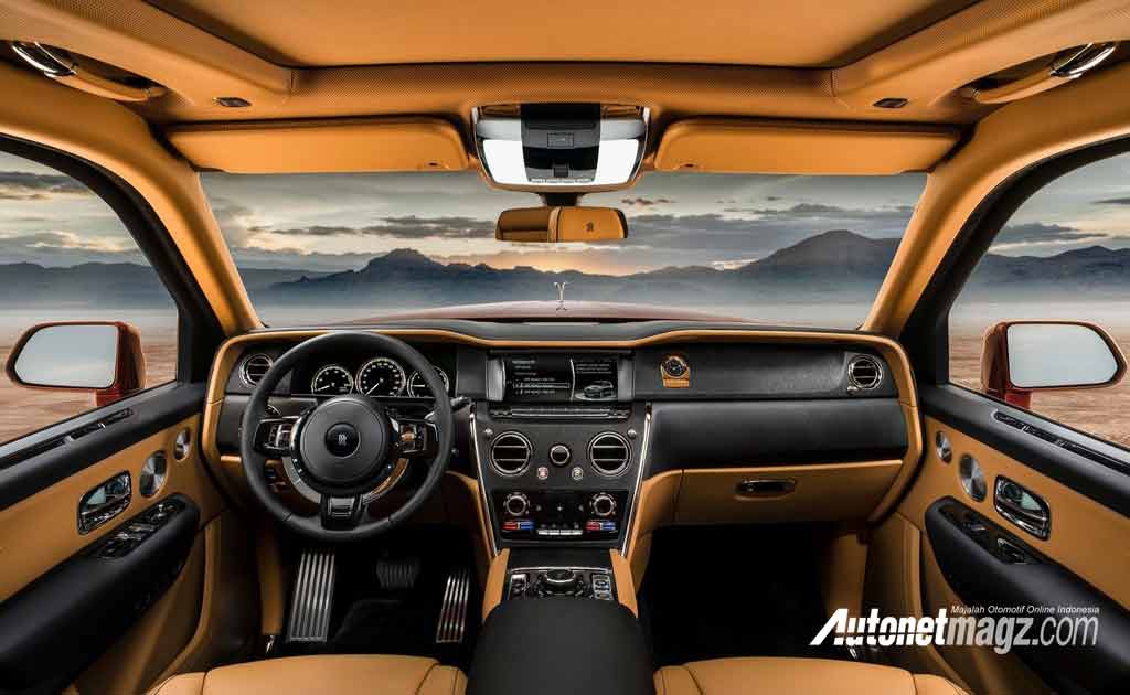 Mobil Baru, Rolls-Royce-Cullinan-2019-interior-1: Rolls-Royce Cullinan 2019, SUV Dengan Kemewahan Maksimal