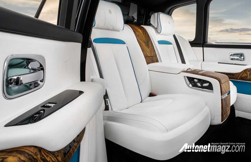 Mobil Baru, Rolls-Royce-Cullinan-2019-interior-back: Rolls-Royce Cullinan 2019, SUV Dengan Kemewahan Maksimal