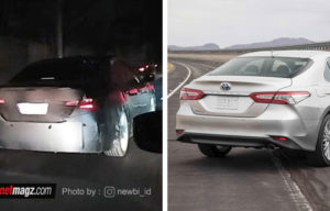 Toyota Camry 2018 Terciduk Sedang Jalani Uji Coba di Indonesia!