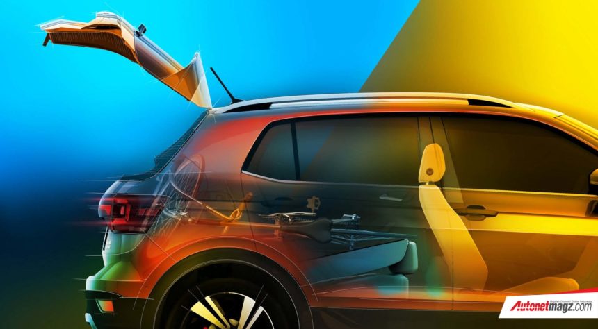 Volkswagen Kembali Tebar Teaser T-Cross, Fokus Pada Practicallity!