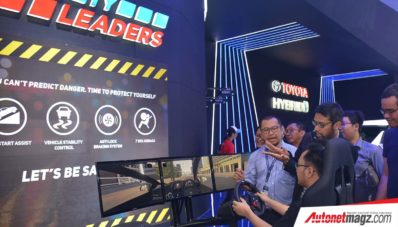 Toyota Bawa Simulator Untuk Student Day Safety Driving GIIAS 2018