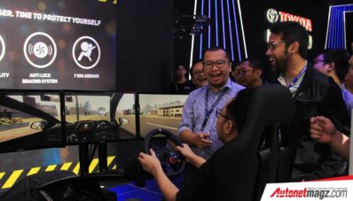 Toyota Bawa Simulator Untuk Student Day Safety Driving GIIAS 2018