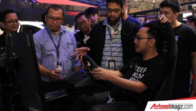 Toyota Bawa Simulator Untuk Student Day Safety Driving GIIAS 2018