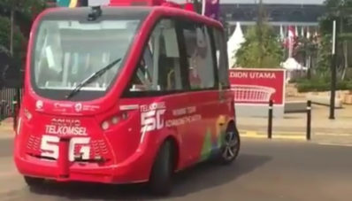 Asian Games 2018, Indonesia Pakai Bus Self-Driving Navya Arma Asian Games 2018, Indonesia Pakai Bus Self-Driving Navya Arma