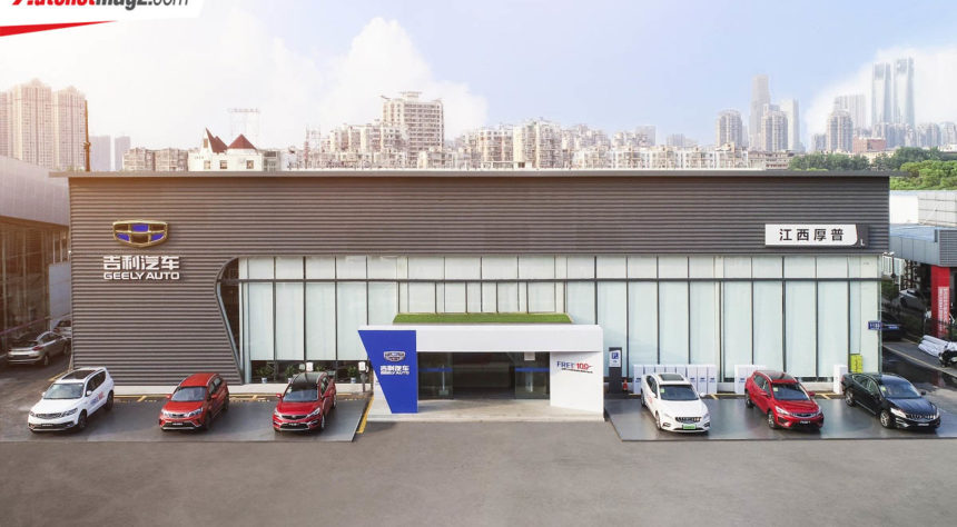 Geely Buka 149 Unit Diler 4S di China Hanya Dalam 1 Hari, Edan! Geely Buka 149 Unit Diler 4S di China Hanya Dalam 1 Hari, Edan!