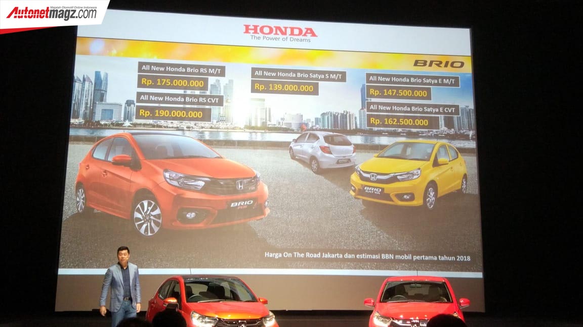 Berita, Harga Resmi New Honda Brio 2018: Harga New Honda Brio Diumumkan Resmi, Mulai 139 Juta Rupiah