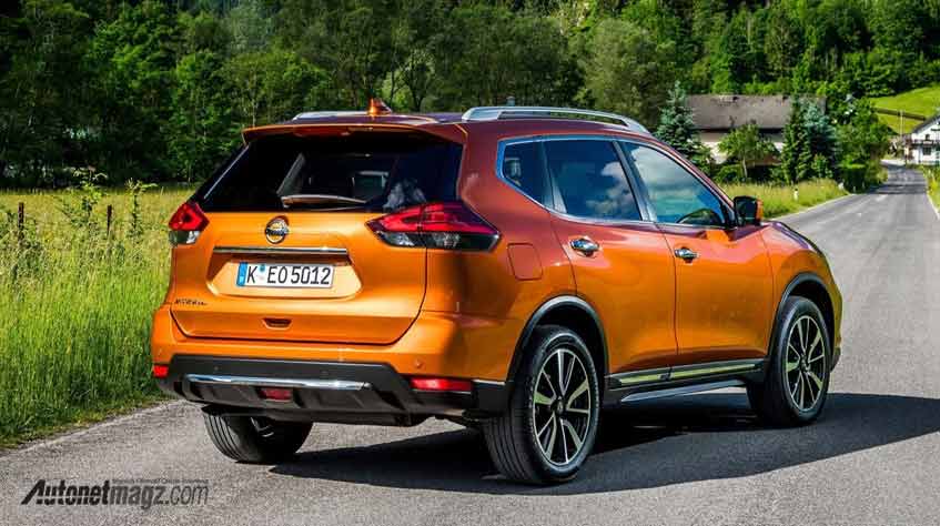 Mobil Baru, Nissan-X-Trail-2018-rear: Nissan X-Trail Facelift Berkeliaran di Indonesia, Segera Rilis?