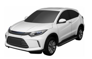 Paten Versi Produksi Honda HR-V EV Bocor, Digarap GAC-Honda! Paten Versi Produksi Honda HR-V EV Bocor, Digarap GAC-Honda!