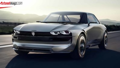 Peugeot e-Legend : Mobil Coupe Listrik Retro Yang Keren!!