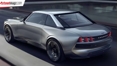 Peugeot e-Legend : Mobil Coupe Listrik Retro Yang Keren!!