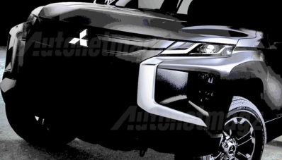 Teaser Mitsubishi Triton Facelift Diumbar, Muka Ala Pajero Sport!