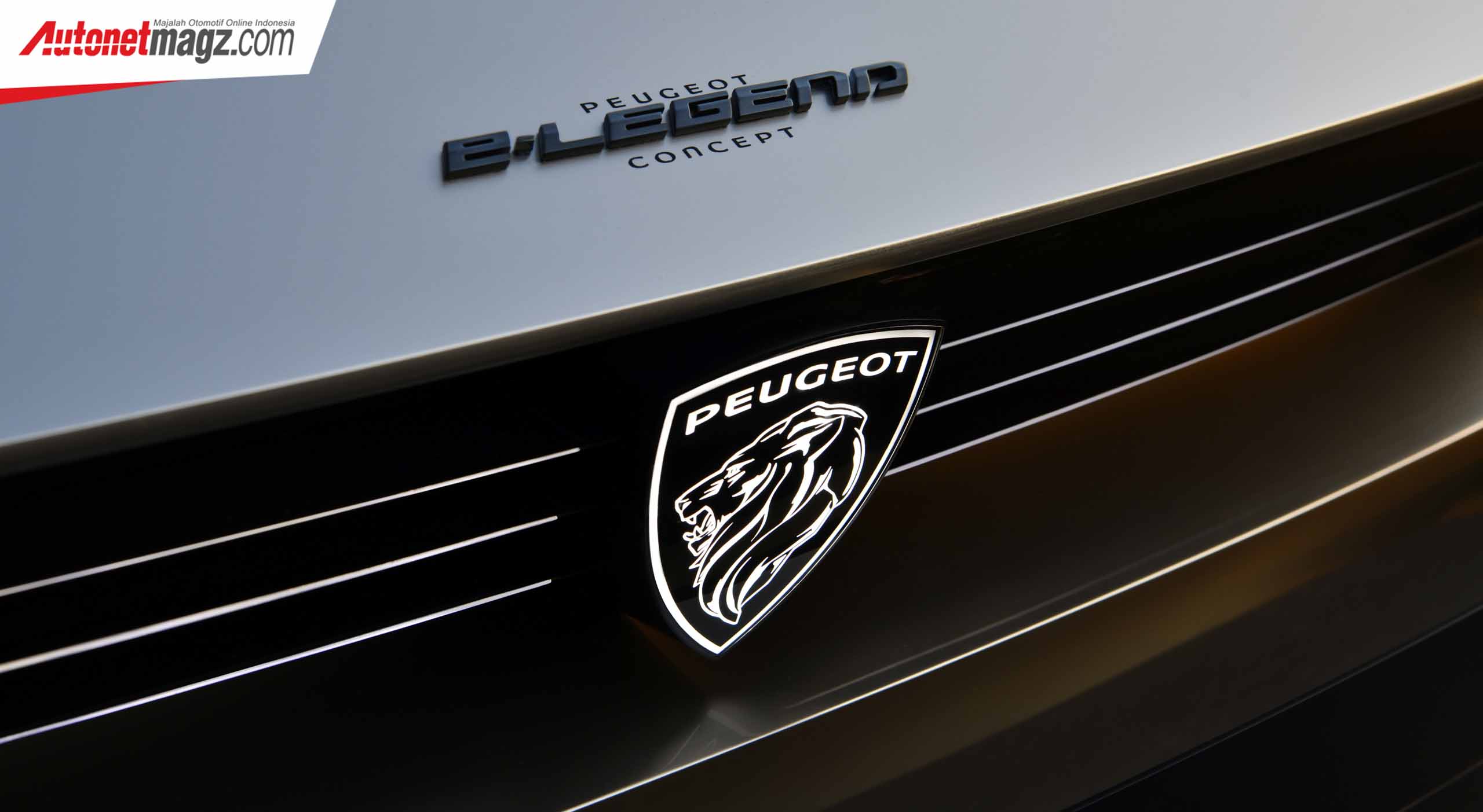 Berita, emblem Peugeot e-Legend: Peugeot e-Legend : Mobil Coupe Listrik Retro Yang Keren!!
