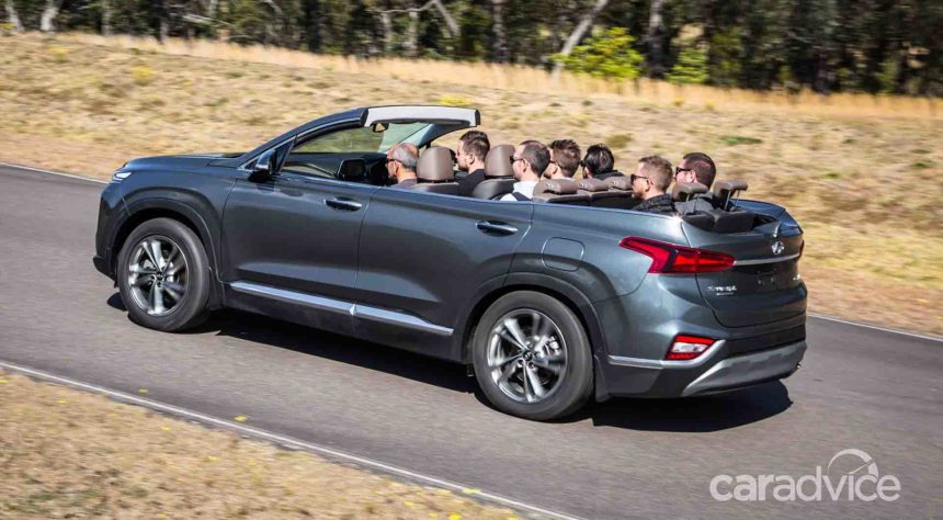 All New Hyundai Santa Fe Cabrio Saat Suv Korea Tampil Topless Autonetmagz