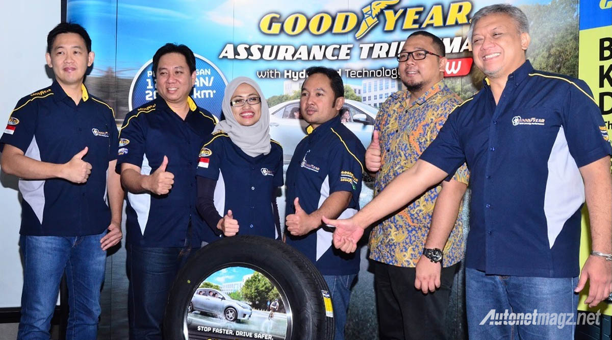 Berita, peluncuran ban goodyear assurance triplemax 2: Goodyear Assurance TripleMax 2 Siap Jabani Jalanan Licin