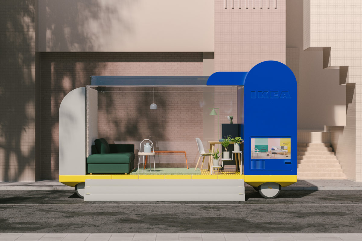 Berita, space10-ikea-autonomous-shop: IKEA Dan Space10 Buat Tujuh Mobil Otonom Serbaguna