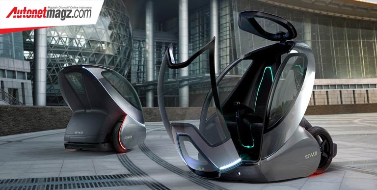 Berita, GM-EN-V_Concept-2010-2: Honda Investasi Hingga 2 Miliar Dollar di Teknologi Autonomous GM
