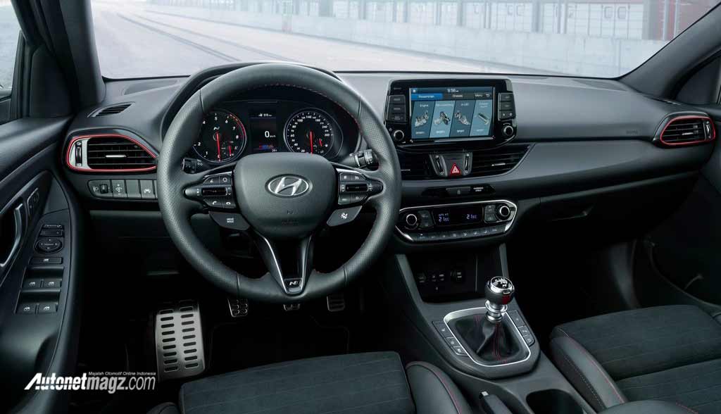 Hyundai, Hyundai-i30_Fastback_N-2019-interior-2: Hyundai i30 N Fastback 2019, 5-Door Coupé Yang Beringas