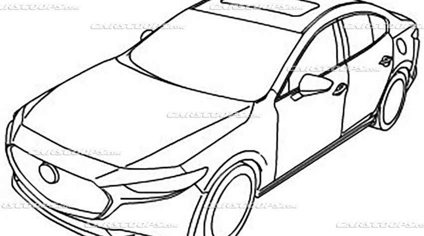 Ini Dia Ilustrasi Eksterior Dan Interor Mazda 3 2019 Ini Dia Ilustrasi Eksterior Dan Interor Mazda 3 2019