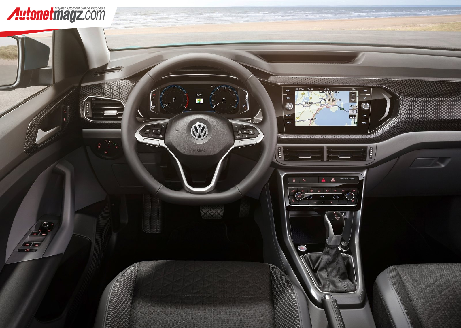Berita, Interior VW T-Cross: Mobil Kaya Fitur, All New VW T-Cross Sampai di Spanyol