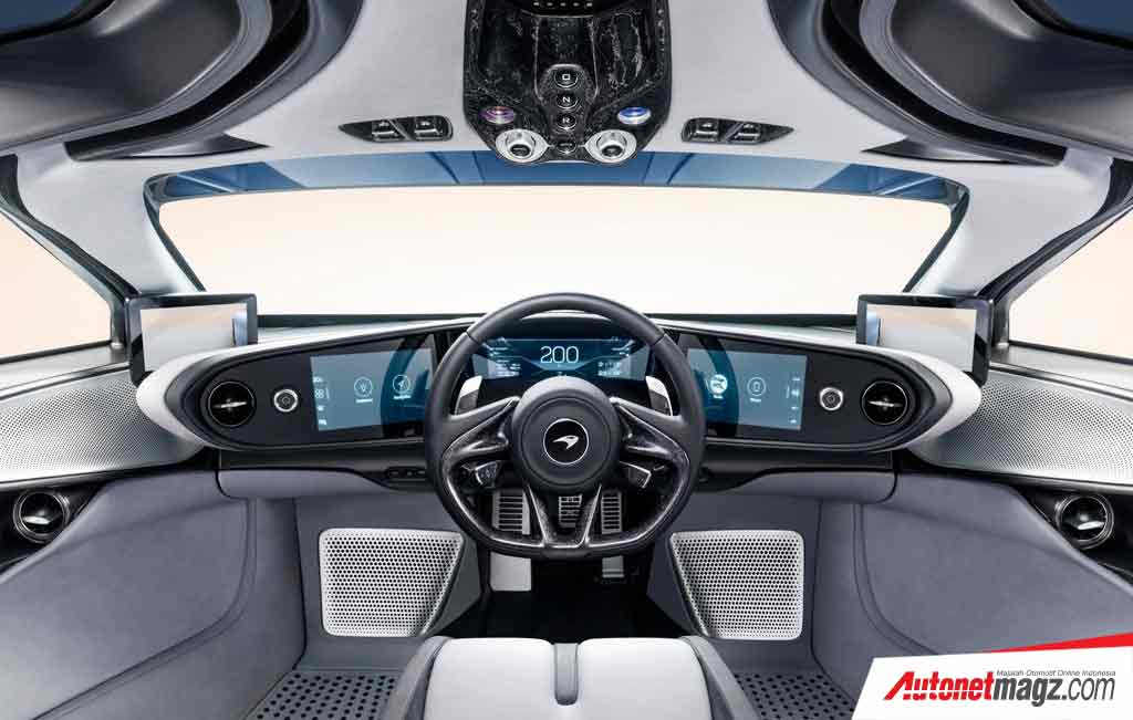Mclaren, McLaren-Speedtail-2020-dashboard: McLaren Speedtail 2020, Pewaris Sebenarnya McLaren F1?