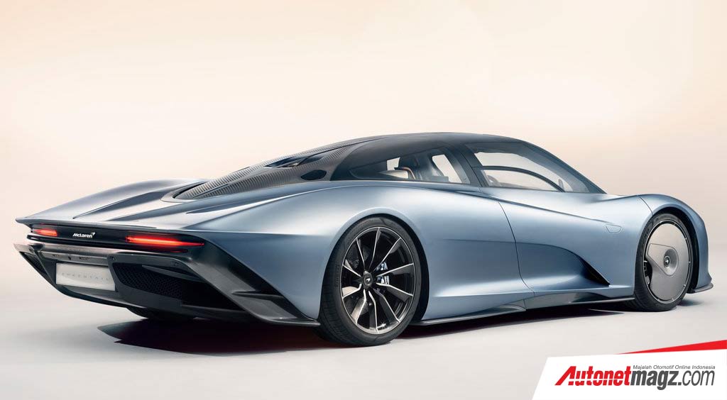 Mclaren, McLaren-Speedtail-2020-rear-1: McLaren Speedtail 2020, Pewaris Sebenarnya McLaren F1?