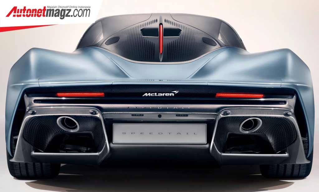 Mclaren, McLaren-Speedtail-2020-rear-2: McLaren Speedtail 2020, Pewaris Sebenarnya McLaren F1?