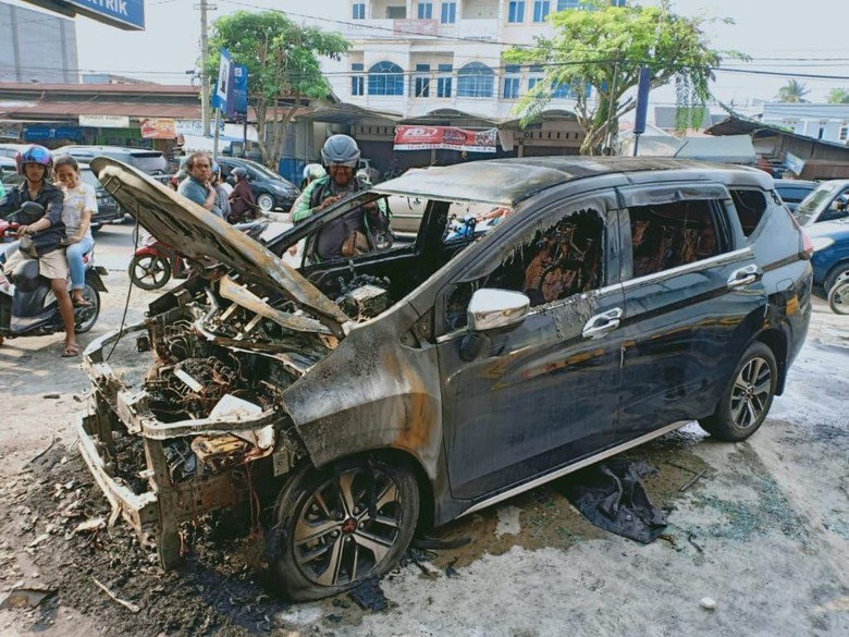 Berita, Mitsubishi Xpander terbakar: Tim Investigasi Mitsubishi : Xpander Terbakar Karena Modifikasi