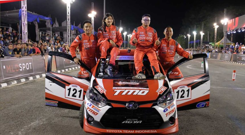 Kejuaraan Slalom Nasional Gymkhana 2018: Toyota Agya TTI Pimpin Klasemen Kejuaraan Slalom Nasional Gymkhana 2018: Toyota Agya TTI Pimpin Klasemen