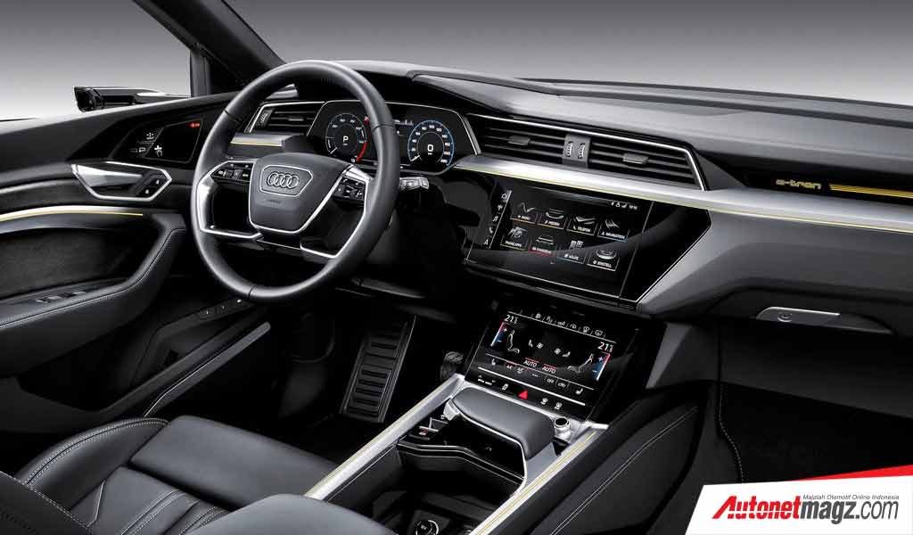 Audi, audi-e-tron-2020-interior: Baru Rilis, Audi E-Tron 2020 Sudah Banyak Dipesan