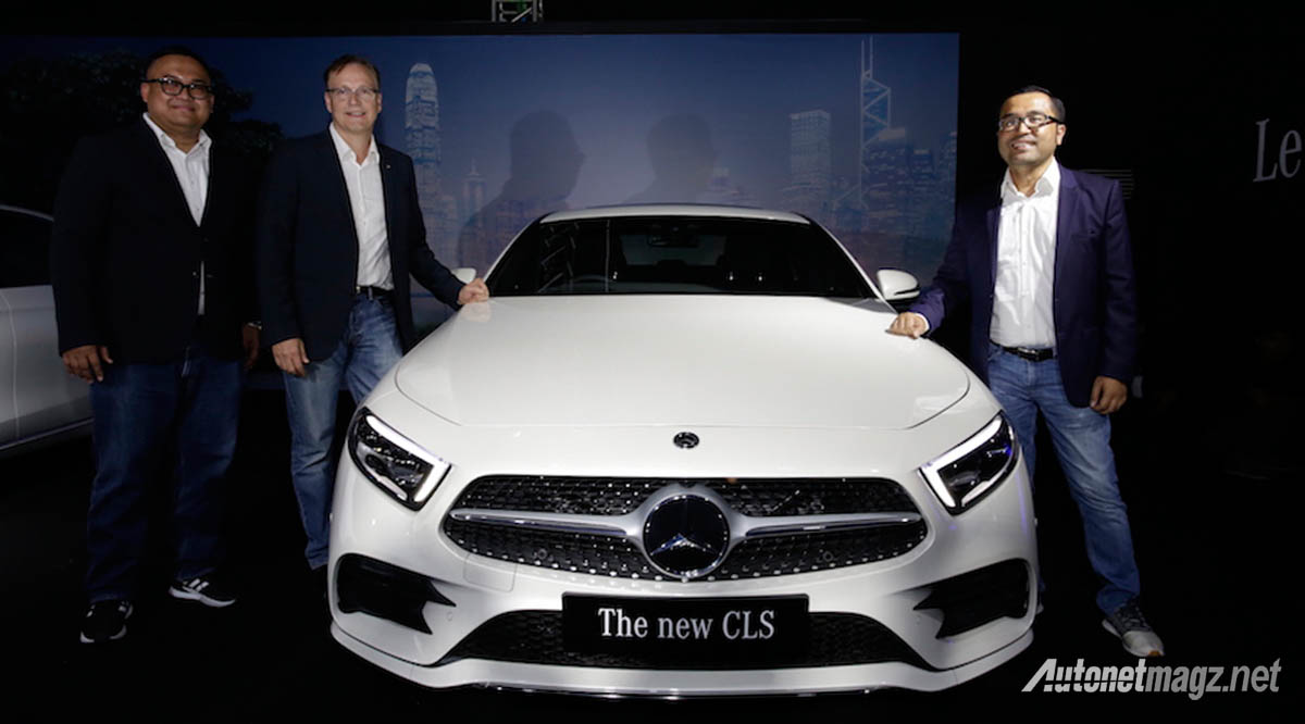 Mercedes-Benz, harga mercedes benz cls 350 amg line 2018: Mercedes-Benz CLS 350 2018 Berambisi Pimpin Kelas 4-Door Coupe