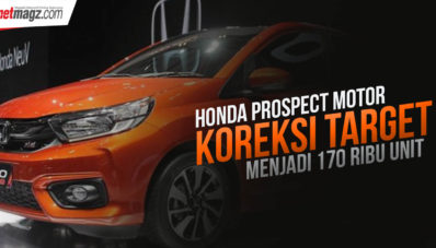 Honda Prospect Motor Koreksi Target Tahunan menjadi 170 Ribu Honda Prospect Motor Koreksi Target Tahunan menjadi 170 Ribu