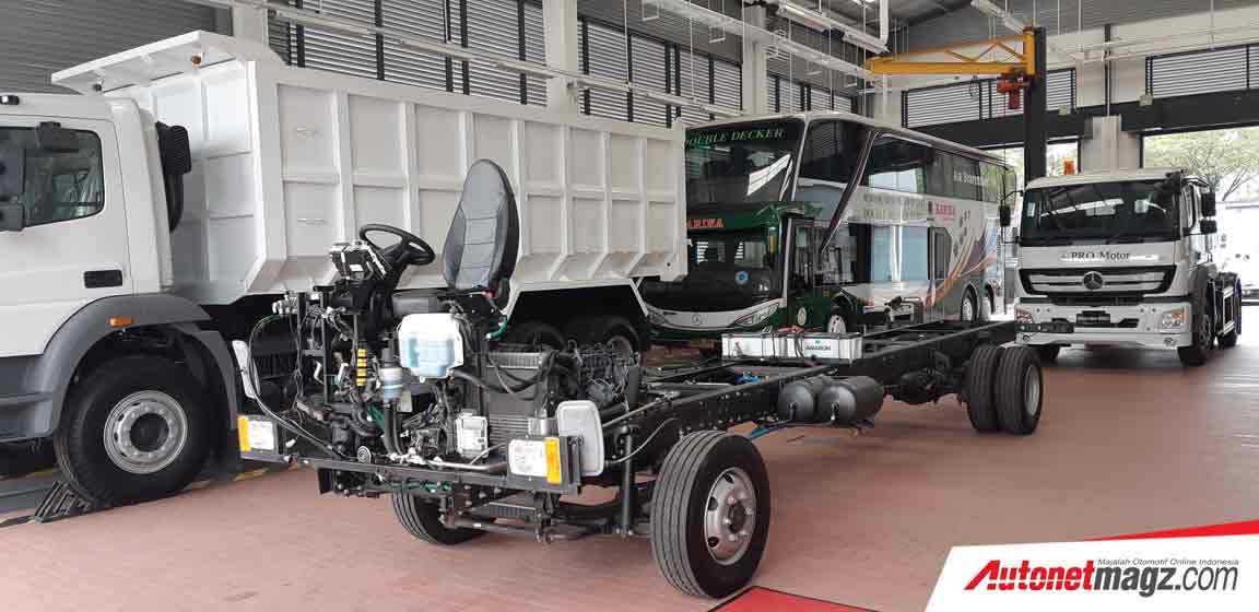 Berita, mercedes-benz-dealer-truck-bsd-workshop: Mercedes-Benz Indonesia Resmikan Dua Showroom Baru