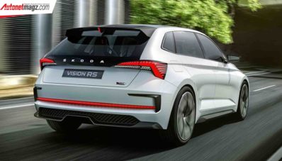 Skoda Vision RS Concept : Tenaga Maksimal 245 hp, Jarak Tempuh Bisa 70km Skoda Vision RS Concept : Tenaga Maksimal 245 hp, Jarak Tempuh Bisa 70km