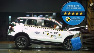 SUV Pertama Proton Raih Bintang 5 di ASEAN NCAP SUV Pertama Proton Raih Bintang 5 di ASEAN NCAP