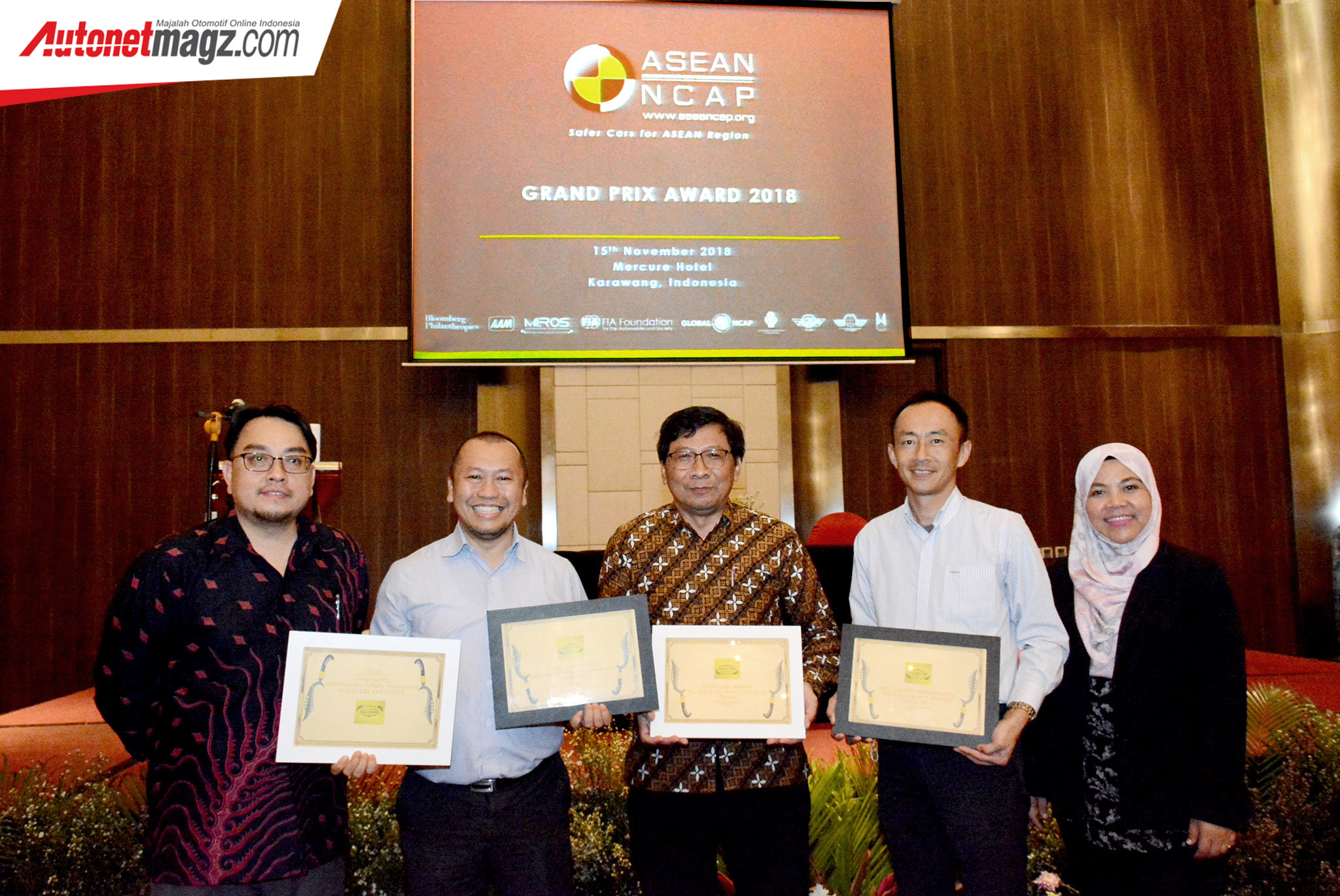 Berita, ASEAN NCAP Toyota Award: Toyota Raih Posisi Teratas Untuk Fitur Keselamatan Di Ajang ASEAN NCAP